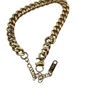 18K gold plated bracelet